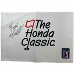 Brian Stroud, Chris Kirk & Keith Mitchell Signed Honda Classic Flags JSA COA