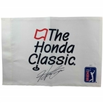 Hideki Matsuyama Signed PGA TOUR The Honda Classic Flag JSA #CD21415