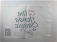 Hideki Matsuyama Signed PGA TOUR The Honda Classic Flag JSA #CD21415