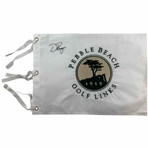 Daniel Berger Signed AT&T Pebble Beach Pro-Am & Pebble Beach Golf Links Flags JSA ALOA