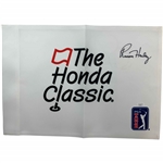 Russell Henley Signed The Honda Classic PGA TOUR Pin Flag JSA #CD21367