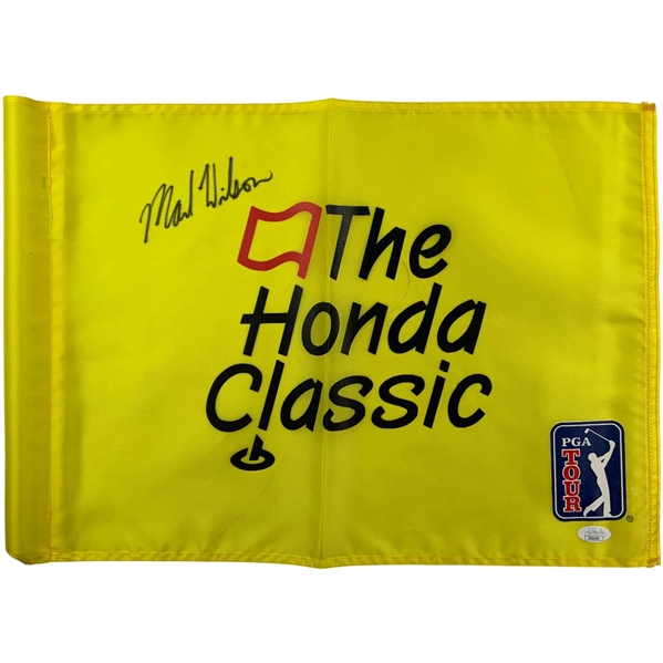 Mark Wilson Signed The Honda Classic Tournament Flown Flag - 07 Champ JSA #CD21434