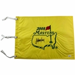 Trevor Immelman Signed 2008 Masters Tournament Embroidered Flag JSA #CD21416