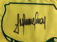 Trevor Immelman Signed 2008 Masters Tournament Embroidered Flag JSA #CD21416