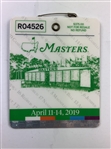 Collection of Five Masters Tournament Spectator Badges, 1997-2019, Tiger Woods Victory Years