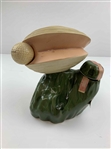 1984 Bing Crosby 'Clambake' Pro-Am Commemorative Clam Decanter w/ Ball Intact - Clam