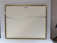 1984 Tournament Players Championship Limited Edition Field Sign-In Sheet w/ Facsimilie Signatures Lithograph - Framed