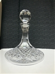 Robert Boyd's Galway Irish Crystal Pebble Beach World Pro-Am Commemorative Ships Decanter