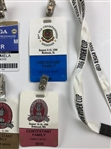 A Collection of PGA Championship and Ryder Cup Family Tournament Credentials Issued to the Family of Robert Boyd