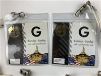 A Collection of PGA Championship and Ryder Cup Family Tournament Credentials Issued to the Family of Robert Boyd