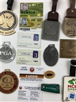 A Collection of Professional Golf Memorabilia and Credentials Belonging to Bob Boyd