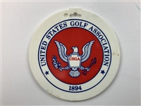 Robert Boyd's 1990 US Open at Medinah Contestant Bag Tag, Plaque & Patch