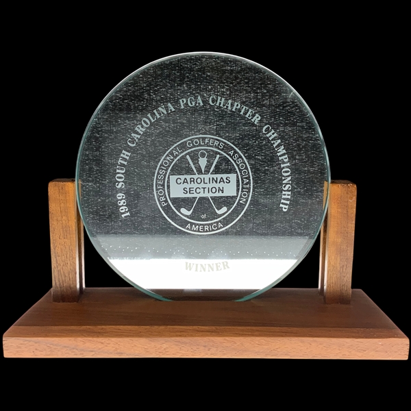 Robert Boyds 1989 South Carolina PGA Chapter Championship Winners Award