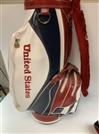 Miller Golf 1990 PGA Cup Matches Team USA Staff Bag and Headcover Set Prepared for Bob Boyd
