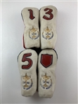 Miller Golf 1990 PGA Cup Matches Team USA Staff Bag and Headcover Set Prepared for Bob Boyd