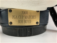 2000 PGA Cup Matches Team USA Tournament Issued Golf Bag and Trio of Headcovers for Bob Boyd