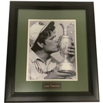 Lee Trevino Signed Claret Jug Photo - Framed JSA ALOA