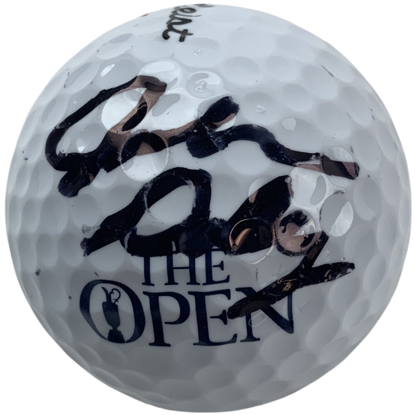 John Daly Signed The Open Logo Golf Ball JSA ALOA