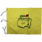 Patrick Reed Signed 2018 Masters Tournament Embroidered Flag JSA ALOA