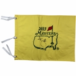 Adam Scott Signed 2013 Masters Tournament Embroidered Flag JSA ALOA