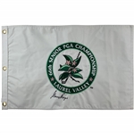 Gary Player Signed 2005 Senior PGA Championship at Laurel Valley Flag JSA ALOA