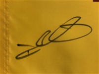 Darren Clarke Signed 2011 Open Championship at Royal St George Flag JSA ALOA