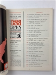 1963 US Open at The Country Club (Brookline) Official Program & Entry Form - Julius Boros Winner