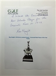 Ray Knight's 1979 Ernie Lombardi Award - Cincinnati Reds Player of the Year Trophy