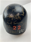 Ray Knight's Team Signed 1988 Tigers Game Used Batting Helmet JSA ALOA