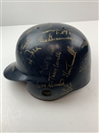Ray Knight's Team Signed 1988 Tigers Game Used Batting Helmet JSA ALOA