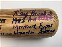 Ray Knight's Presented NL Team Member 1982 All Star Game Bat