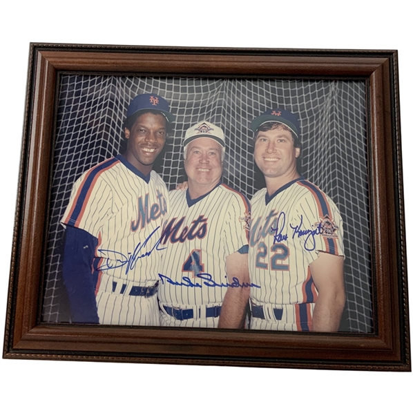 Gooden, Snider & Knight Signed 8x10 Photo JSA ALOA