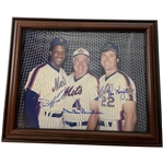 Gooden, Snider & Knight Signed 8x10 Photo JSA ALOA