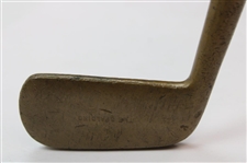 c.1897 Spalding Left Handed Brass Putter