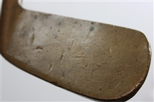 c.1897 Spalding Left Handed Brass Putter