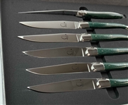 Augusta National Ltd Ed Forge de Laguiole Table Knife Set in Original Box