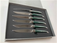 Augusta National Ltd Ed Forge de Laguiole Table Knife Set in Original Box