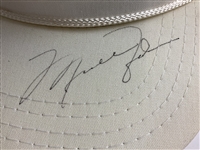 Michael Jordan Signed White Augusta National Hat JSA ALOA