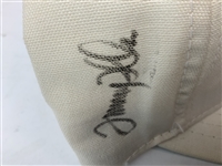 Amateur Tiger Woods & Field Signed Masters White Hat JSA ALOA