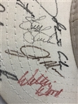 Amateur Tiger Woods & Field Signed Masters White Hat JSA ALOA
