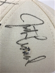 Amateur Tiger Woods & Field Signed Masters White Hat JSA ALOA