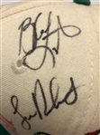 Tiger Woods Signed 1st Masters 1995 Augusta National White & Green Hat w/ Others JSA ALOA