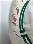 Three (3) Multi Signed Augusta National Logo Hats JSA ALOA