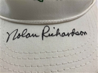 Three (3) Multi Signed Augusta National Logo Hats JSA ALOA
