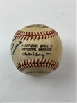 Ray Knight's Inscribed 1,000th Career Hit New York Mets Milestone Baseball May 29 1986