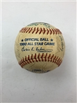 1980 MLB All Star Game National Team Signed Baseball w/ Bench, Carter & Carlton JSA ALOA
