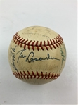 1980 MLB All Star Game National Team Signed Baseball w/ Bench, Carter & Carlton JSA ALOA