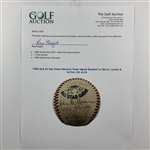 1980 MLB All Star Game National Team Signed Baseball w/ Bench, Carter & Carlton JSA ALOA