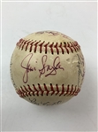 1976 Indianapolis Indians Team-Signed Official American Association Baseball JSA ALOA