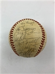 1984 New York Mets Team Signed Rawlings Official National League Baseball JSA ALOA